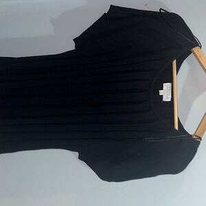 Elegant Black Crew Neck Sweater